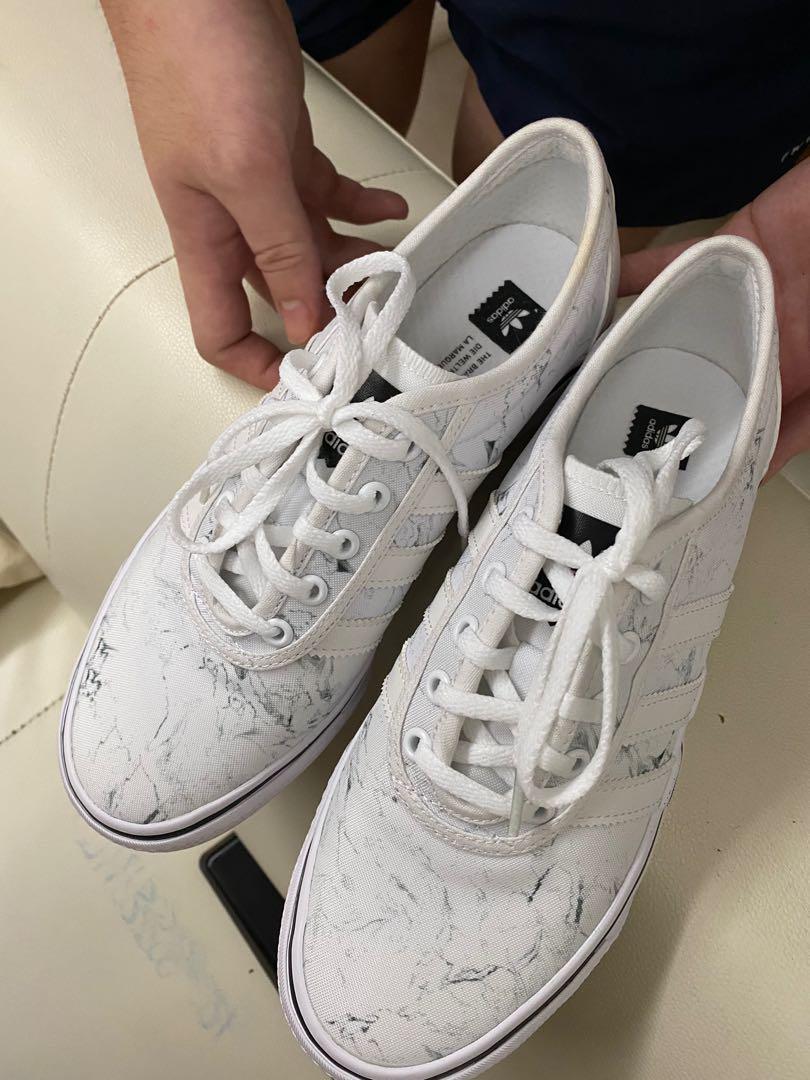 Vans Shoes white marble print