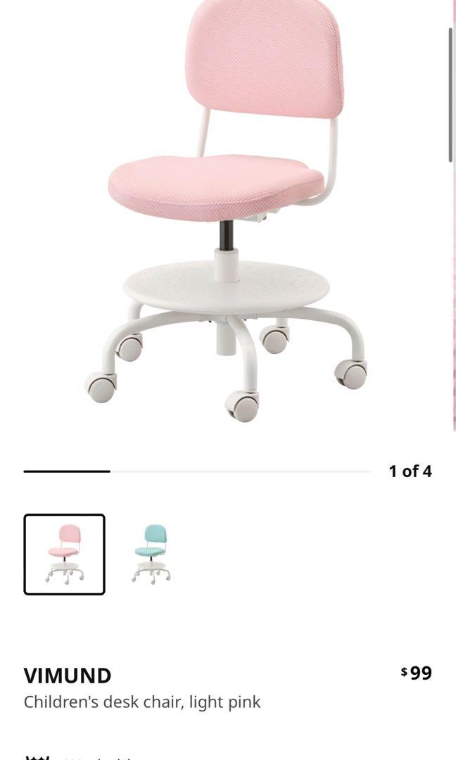 Vimund children's desk deals chair