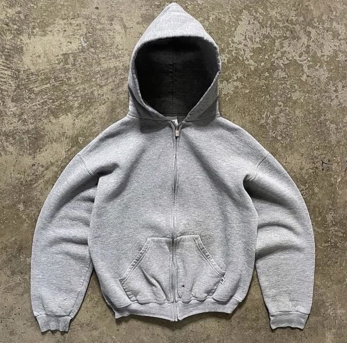 Russell athletic zip up hoodie top