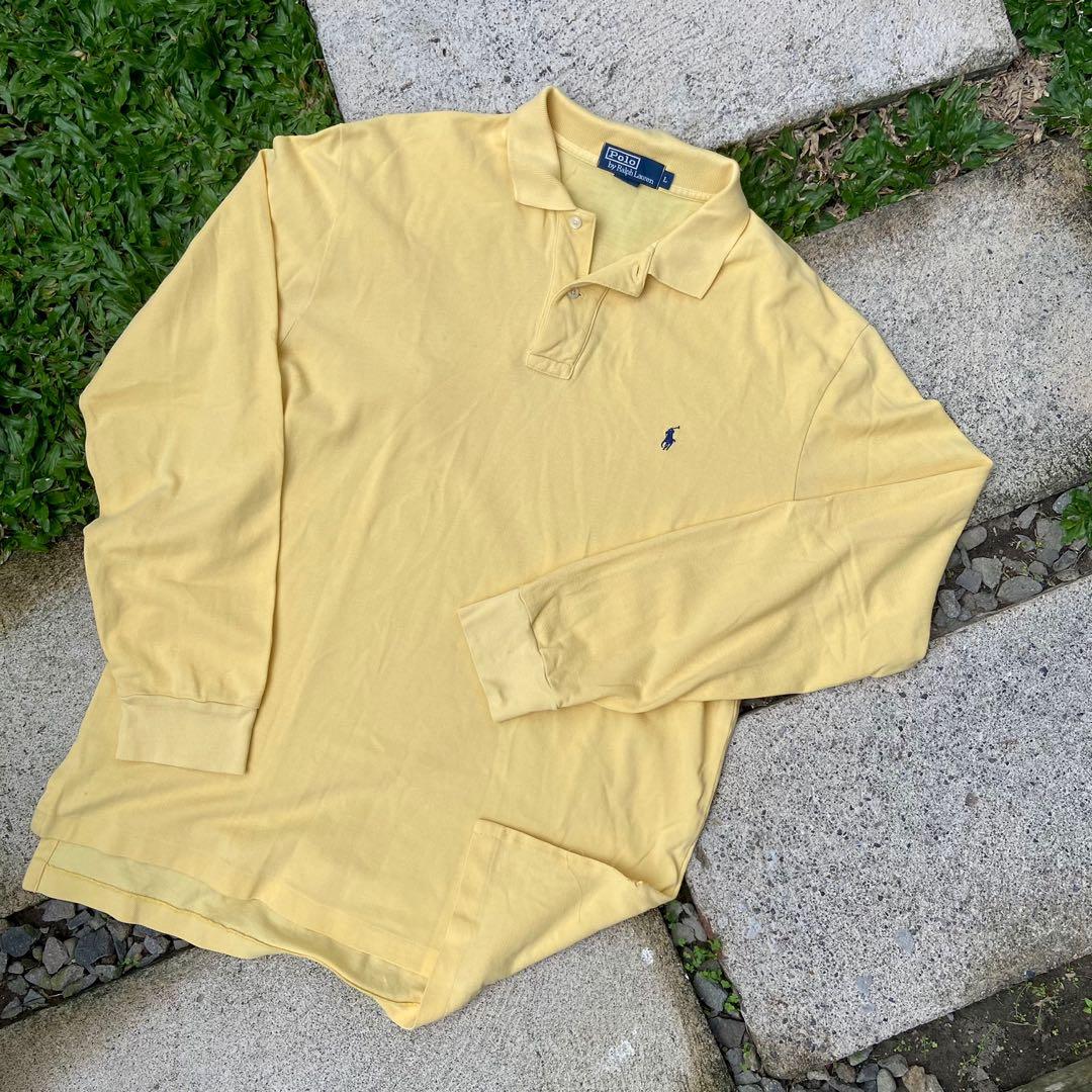 Vintage Polo Ralph Lauren Tee (Category: Tshirts & Polo Shirts ) located in Bacolod City. Submitted by marktongson (Listing ID 1175294628, Image 1). Description: Polo by Ralph Lauren Longsleeved Tee - Status: ✅AVAILABLE✅ - Condition: 9/10. Issue: None. - Size: Fits Large to XL - 23.5” Width x 30” Length - Price: PHP 400 + Shipping Fee .