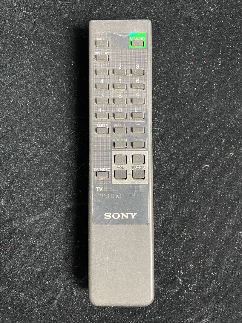 Vintage Sony Trinitron Tv Remote Crt, TV & Home Appliances, TV