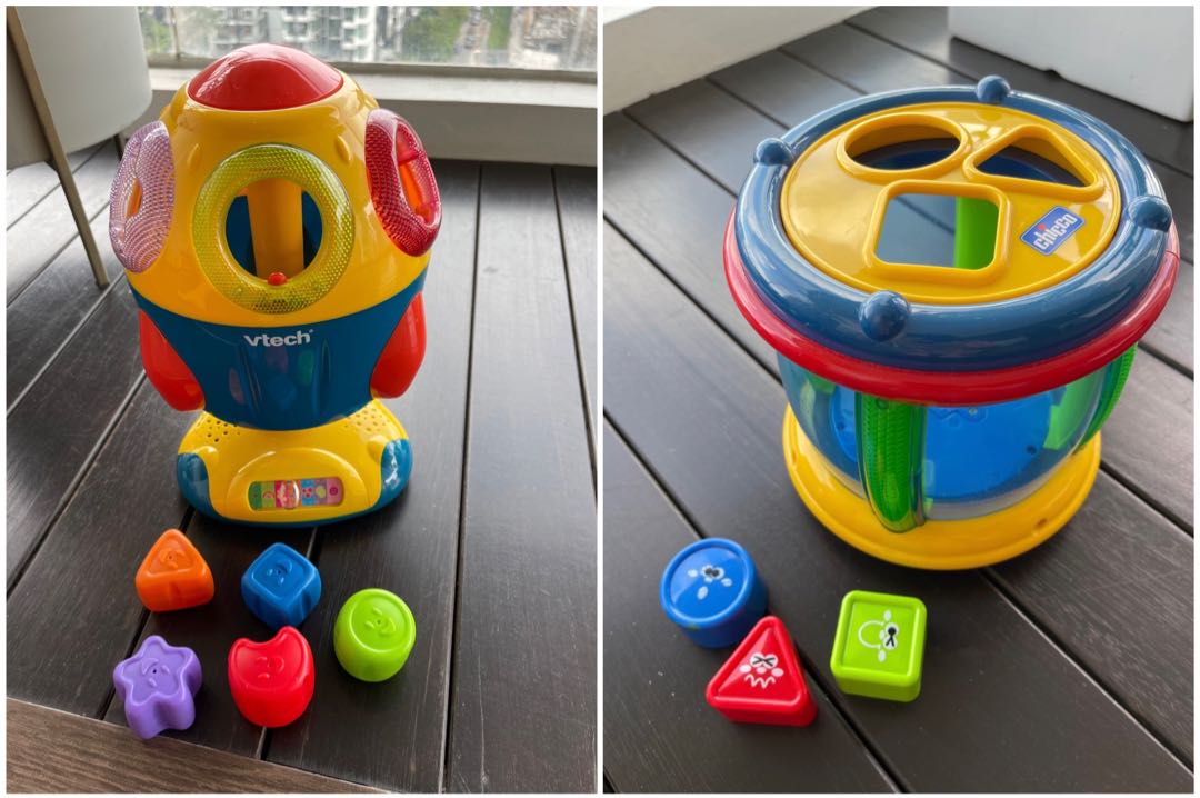 Vtech Chicco Shape Sorter, Babies & Kids, Infant Playtime on Carousell