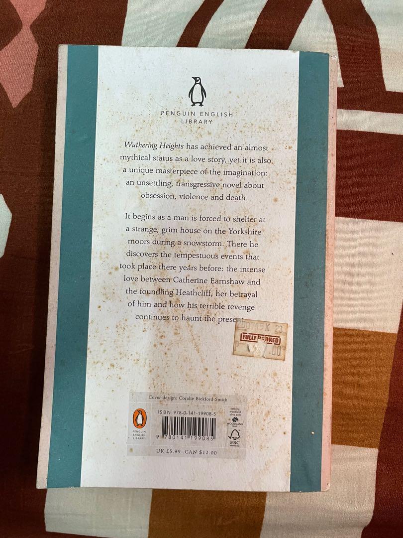 Wuthering Heights by Emily Brontë (Category: Storybooks) located in Bacoor. Submitted by riripunch (Listing ID 1175291780, Image 2). Description: An Emily Brontë classic .