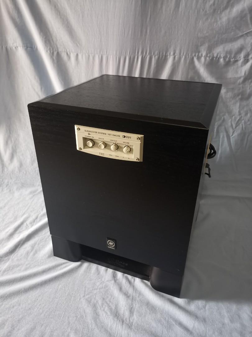 Yamaha YSTSW315 Subwoofer, Audio, Soundbars, Speakers & Amplifiers on