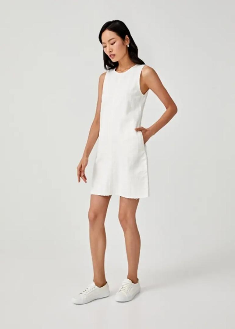 White shift dress zara shop