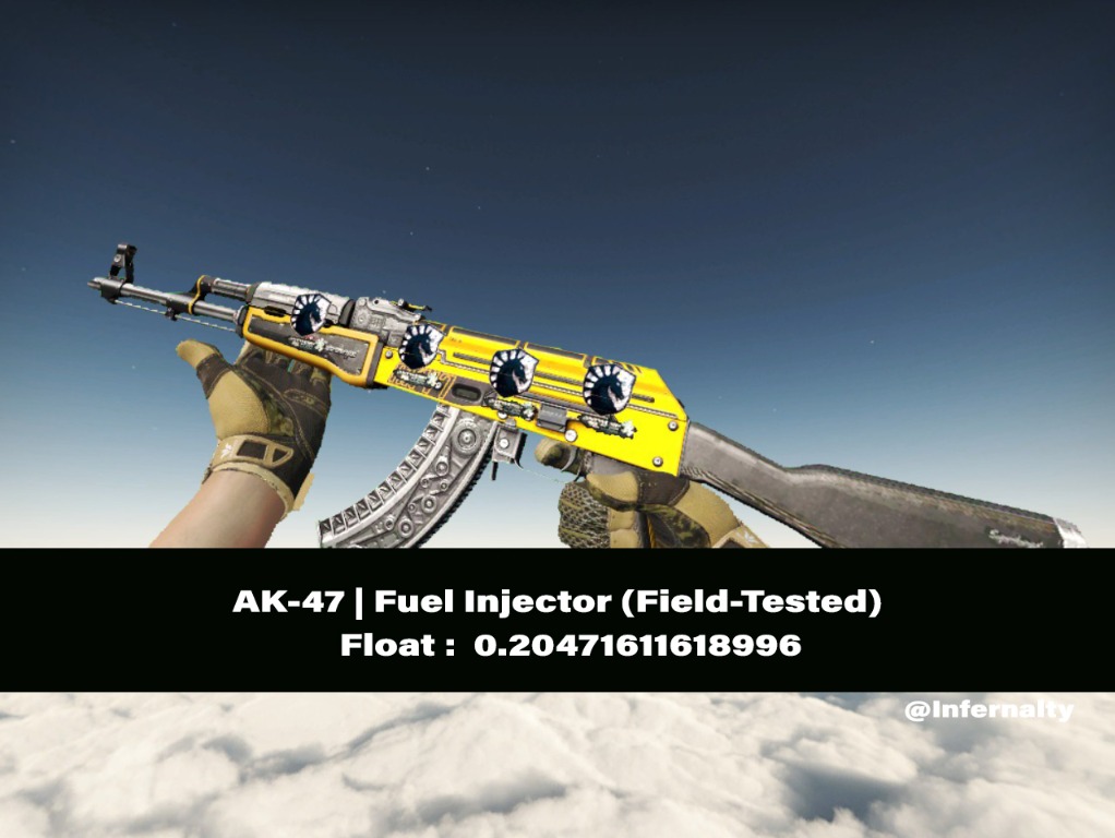 (0.20FV) AK47 Fuel Injector FT CSGO SKINS KNIVES, Video Gaming, Gaming