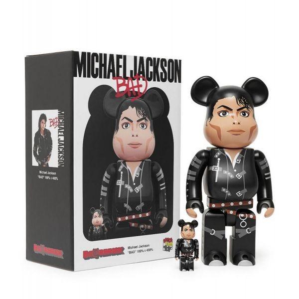 未開封 MICHAEL JACKSON BAD BE@RBRICK 100% & 400% マイケル