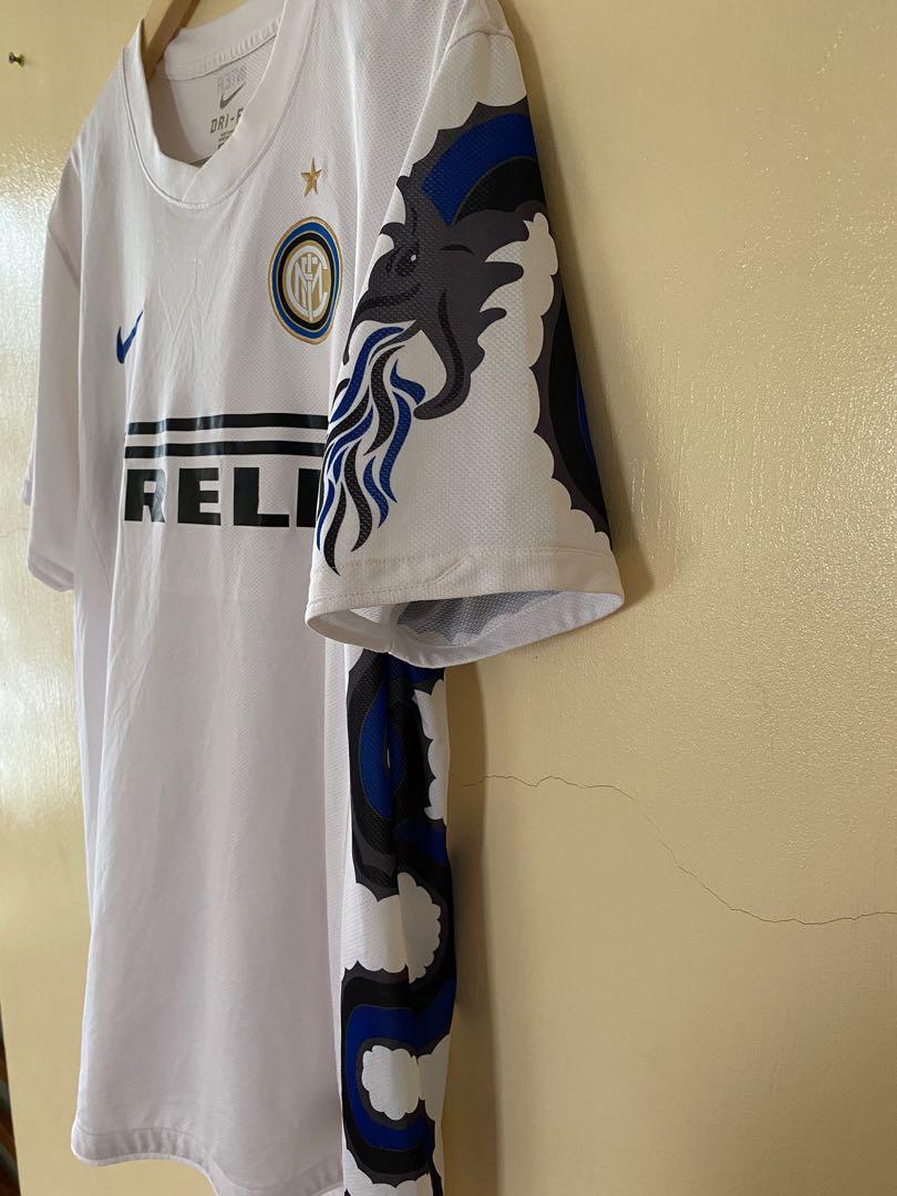 2011 Inter Milan Away Dragon Jersey Men s Fashion Tops Sets Tshirts Polo Shirts on Carousell