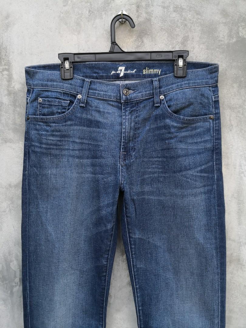 7 For All Mankind Men's Slimmy Slim 