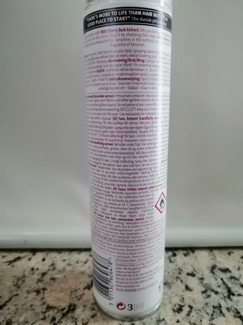 全新 Aussie Miracle Hair Spray 250ml, 美容＆化妝品, 健康及美容 頭髮護理 Carousell