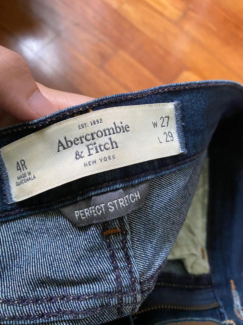 Abercrombie and fitch perfect stretch jeans discount