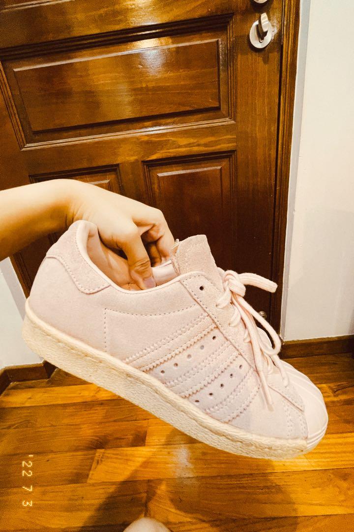 Superstar 80s metal toe womens Orange cheap