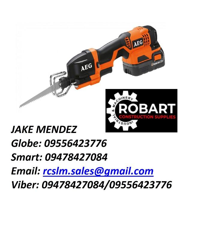 Image of AEG BMS 18C cordless reciprocating saw