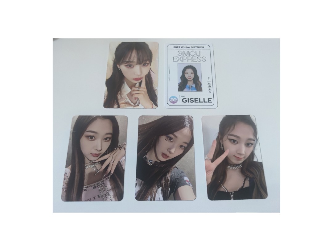 aespa Photocards, Hobbies & Toys, Memorabilia & Collectibles, K-Wave on ...