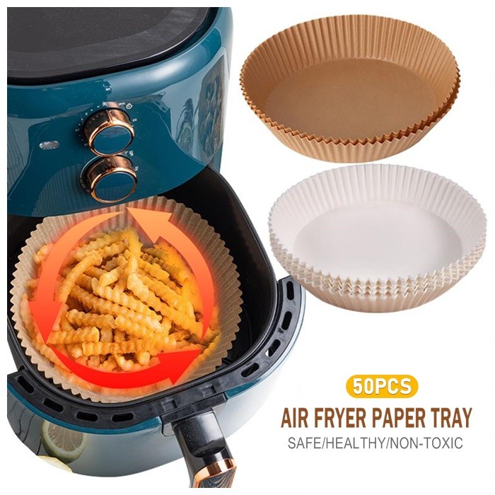 Air Fryer Paper Tray 50pcs, Furniture & Home Living, Kitchenware