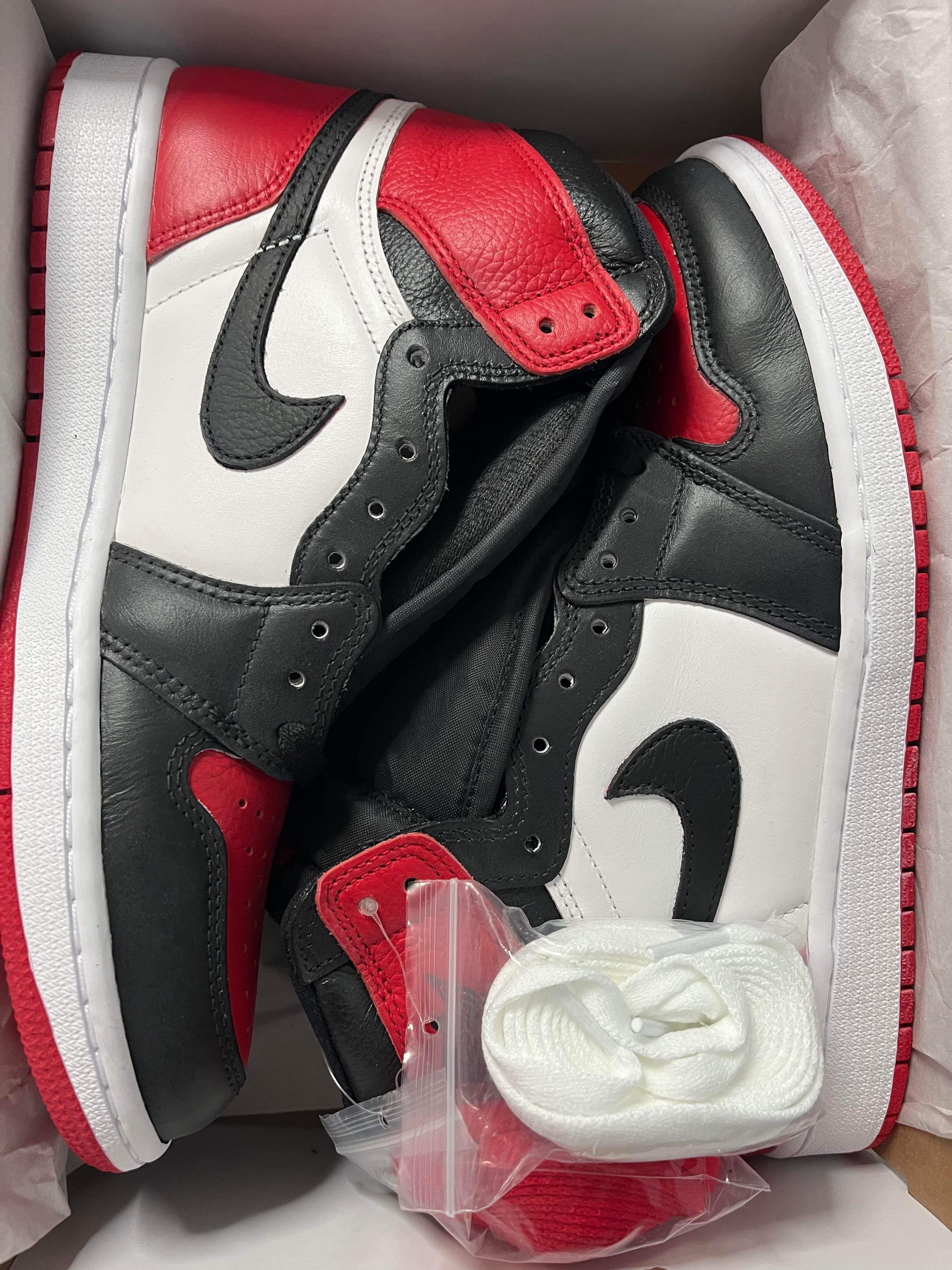 Nike air jordan 1 retro outlet high og bred toe