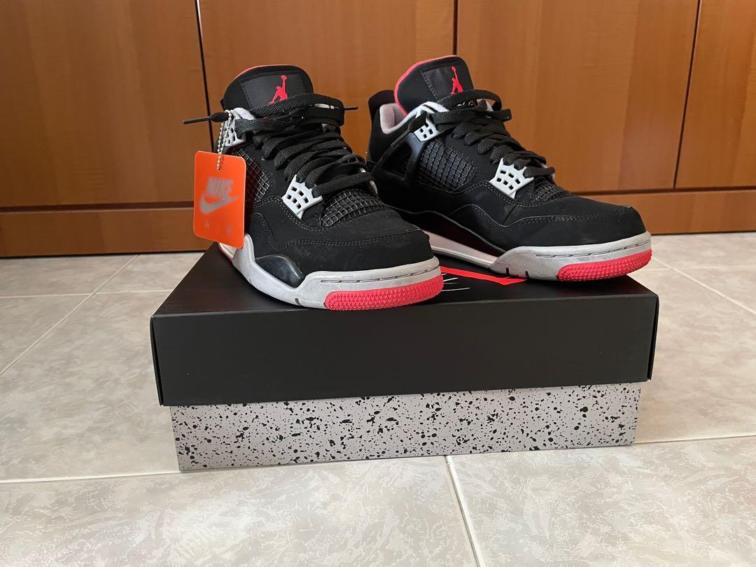 Jordan 4 black on sale cement