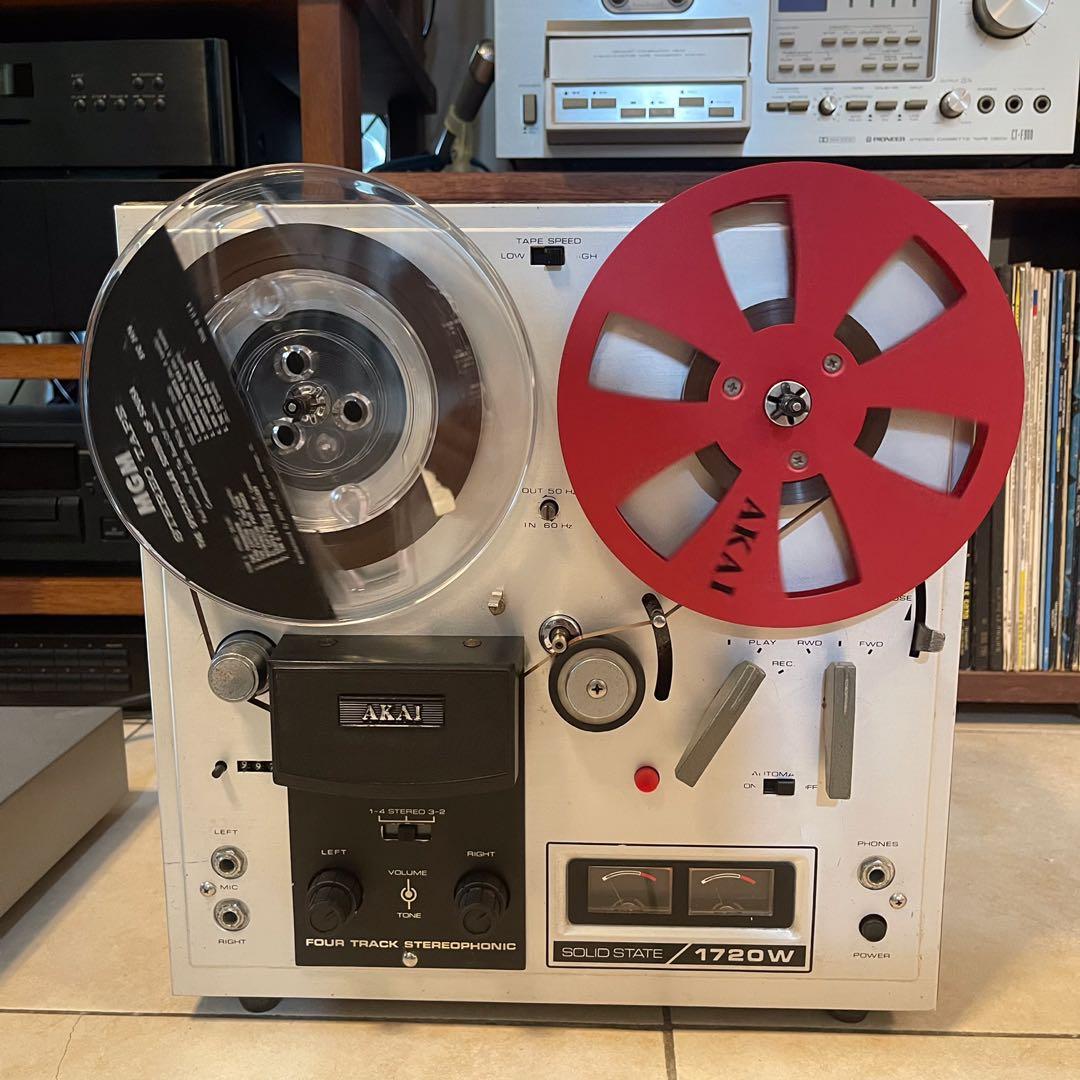 AKAI 1720W reel to reel tape recorder deck, Audio, Other Audio