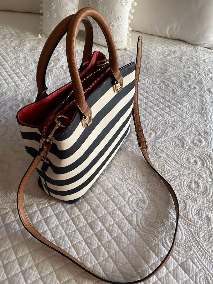 Aldo striped bag 2025