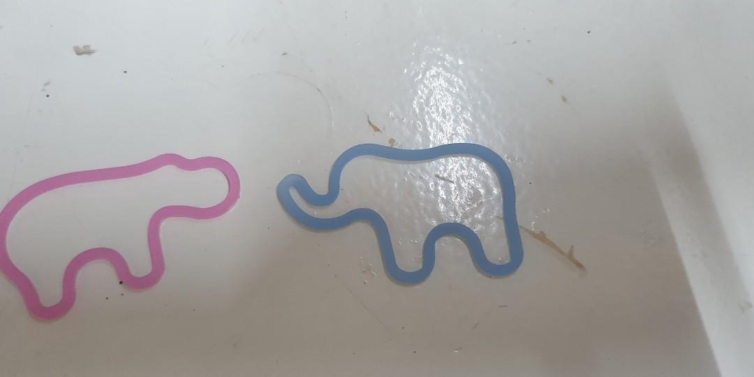 Animal shaped rubber bands, Hobbies & Toys, Stationary & Craft