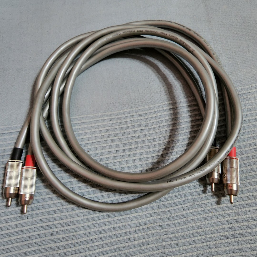 Audio Note ISIS Reference RCA 1.5M cable, Computers & Tech, Parts