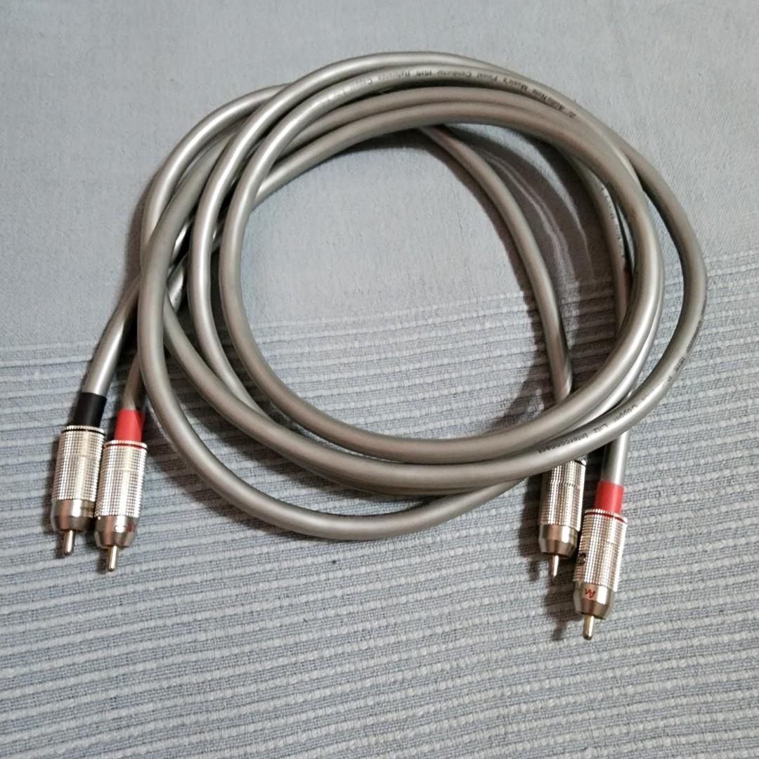 Audio Note ISIS Reference RCA 1.5M cable, Computers & Tech, Parts