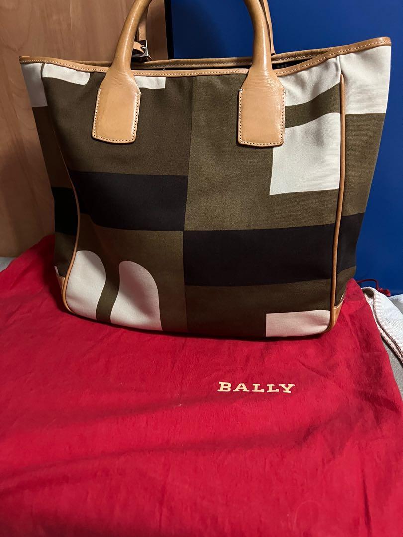 Authentic Bally Canvas Tote Bag, Women's Fashion, Bags & Wallets, Tote