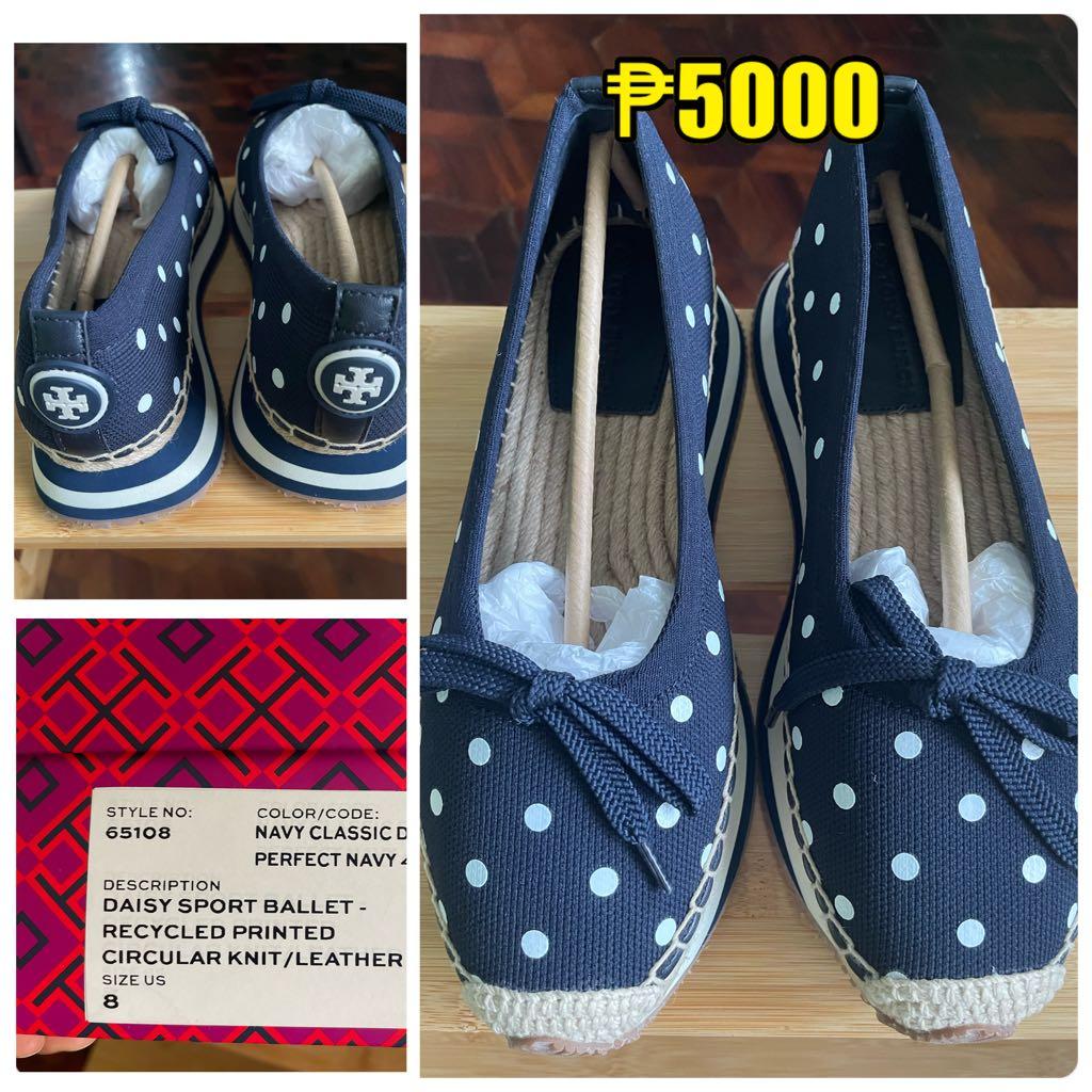 Authentic Tory Burch Espadrilles, Luxury, Sneakers & Footwear on Carousell