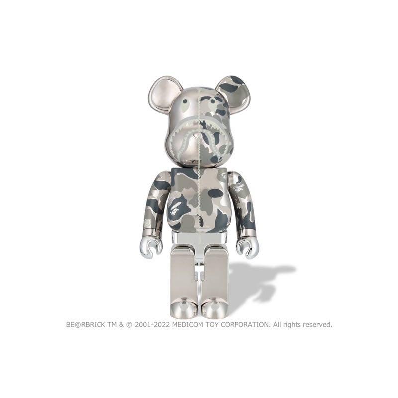BE@RBRICK - BE@RBRICK BAPE CAMO SHARK 1000％ 金銀セット BAPE X MEDICOM TOY 】COLOR CAMO TIGER BE@RBRICK 1000% | bape.com