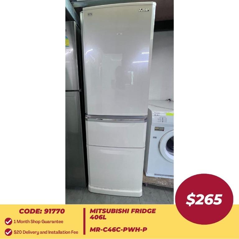 BEST DEAL! MITSUBISHI Fridge 406L MRC46CPWHP, TV & Home Appliances