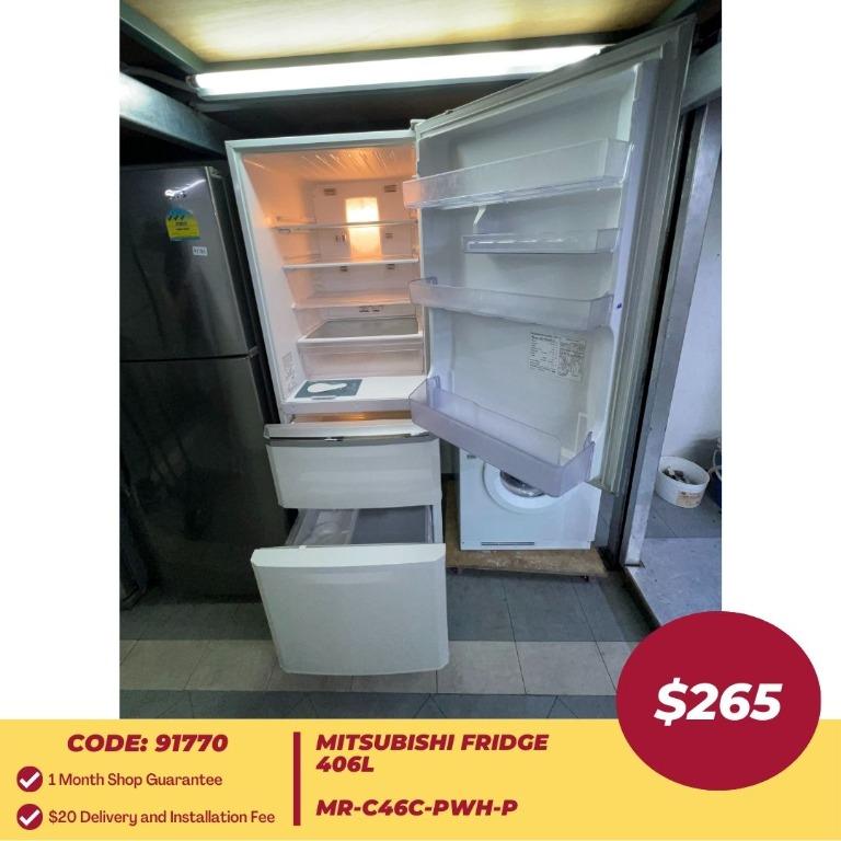 BEST DEAL! MITSUBISHI Fridge 406L MRC46CPWHP, TV & Home Appliances