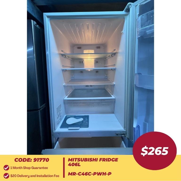 BEST DEAL! MITSUBISHI Fridge 406L MRC46CPWHP, TV & Home Appliances