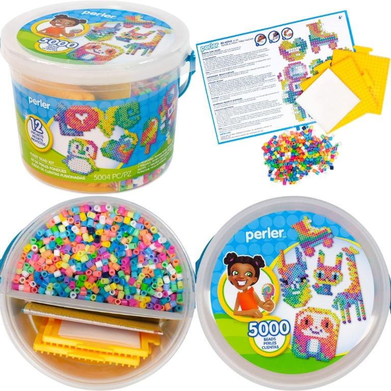 Perler 80-42965 Tie Dye Beads Small Bucket Kit, 5000pcs – Perler Bead Store