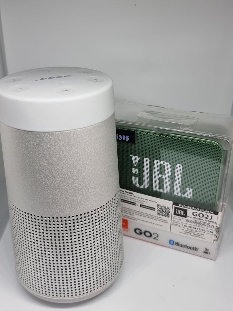 BOSE SOUNDLINK REVOLVE FREE JBL GO2 