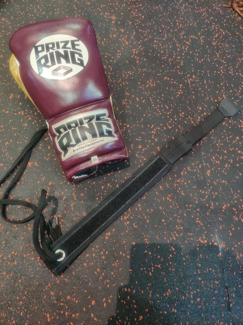 Boxing Gloves Lace & Loop Straps / Self lacing System, Sports Equipment, Other Sports Equipment