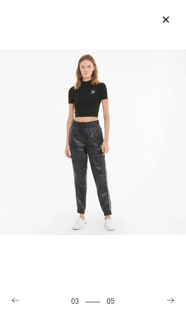 Woven track deals pants womens