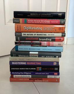 Branding, Business, Communications, Customers Relationship and Marketing Books