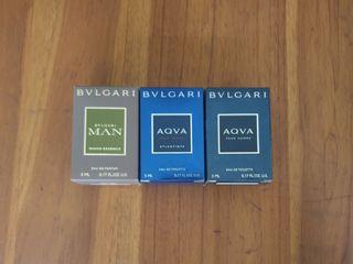 BVLGARI 5ml gift vials