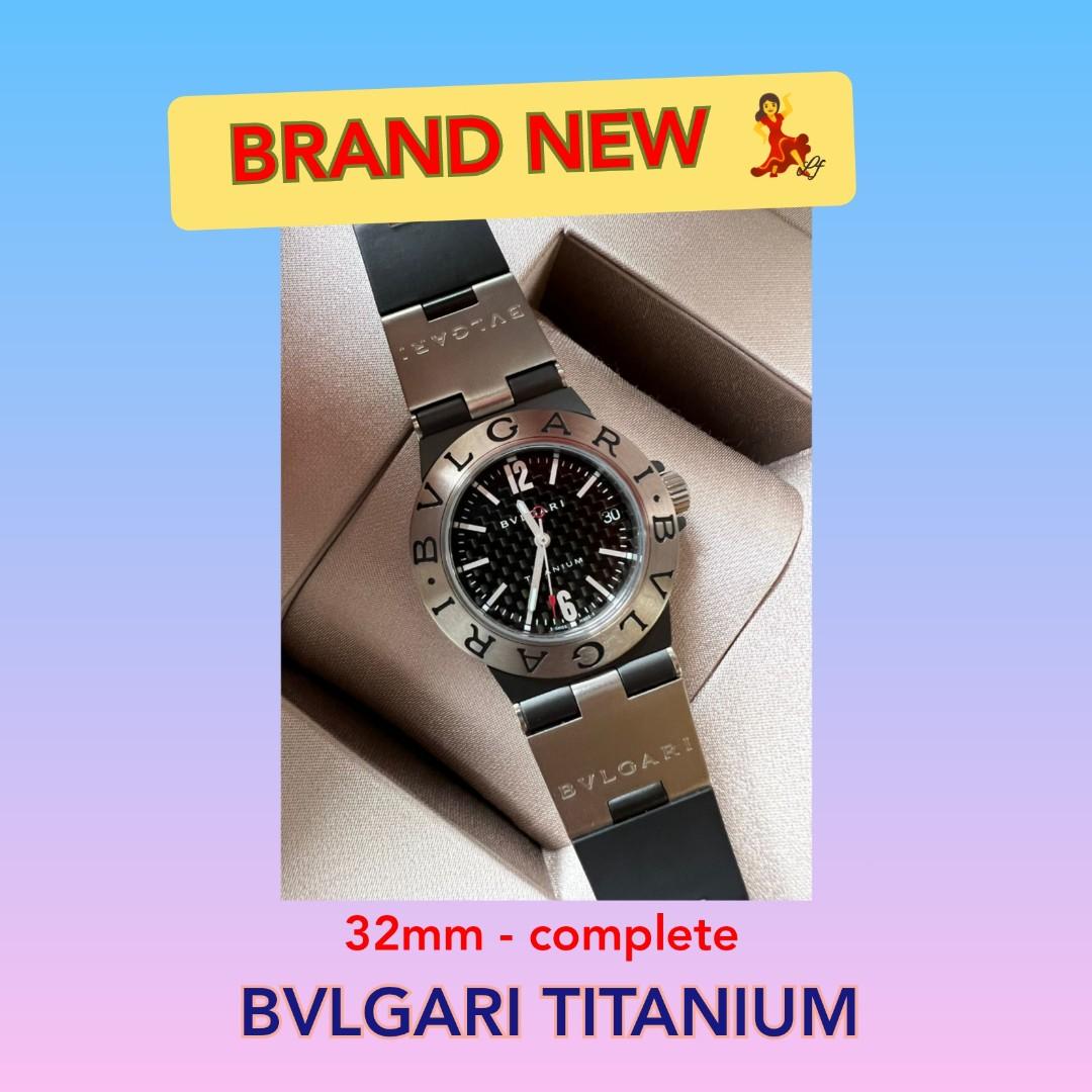 Bvlgari Titanium Watch Fesyen Wanita Jam Tangan Di Carousell