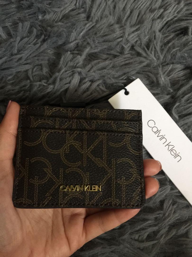 Calvin Klein Card Holder, Men's Fashion, Watches & Accessories, Wallets & Card  Holders on Carousell