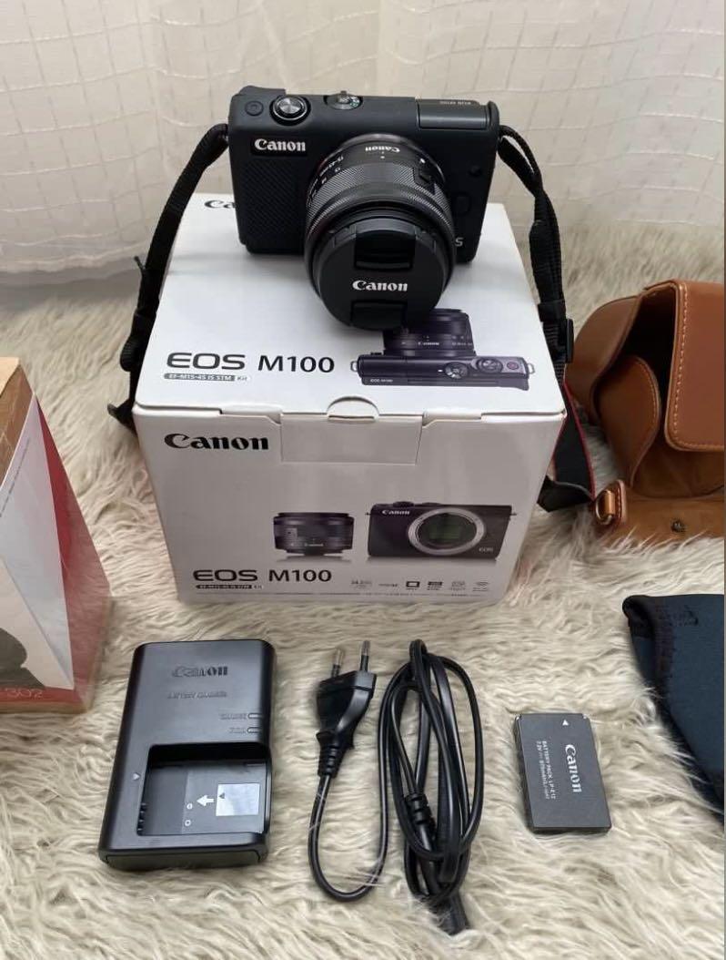 Canon EOS M100 Mirrorless Camera, Photography, Cameras on Carousell