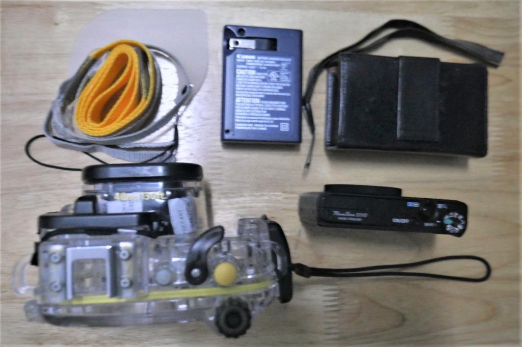 CANON POWERSHOT S110 UNDERWATER CAMERA SET-UP + FREEBIES (Category: Cameras) located in Manila. Submitted by 09179950700 (Listing ID 1170363500, Image 3). Description: Canon Powershot S110 Underwater Set-up + Freebies Camera capable of shooting RAW files; also has UNDERWATER MODE. Used, but not abused. Very well-taken cared of. (see images for condition) Comes with Canon WP-DC43 (with Flash Diffuser). Freebies: Spare battery (used), CANON Camera 