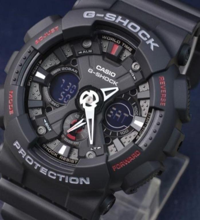 Casio GShock GA120 Black Men s Fashion Watches Accessories