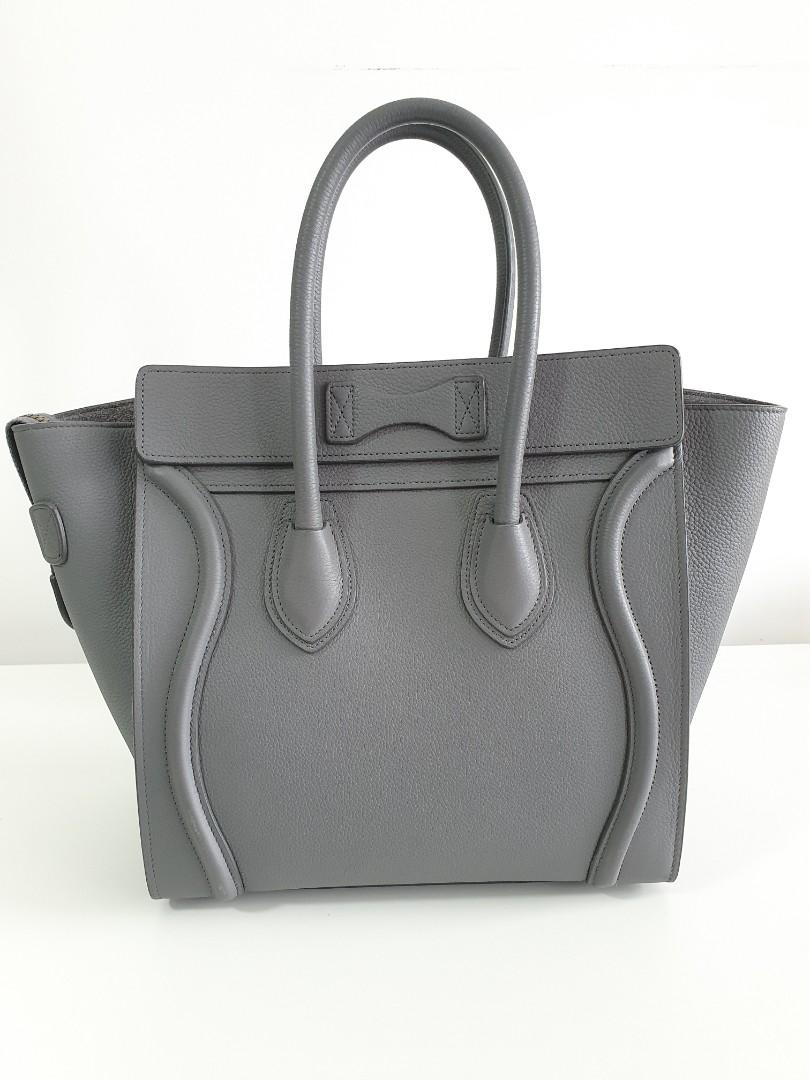 Micro luggage handbag clearance in smooth calfskin