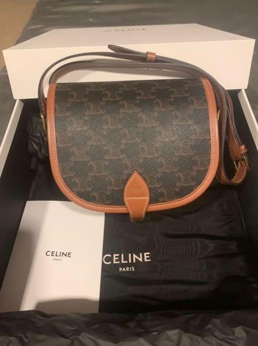 Celine Medium Falco Bag, Women's Fashion, Bags & Wallets, Shoulder Bags ...