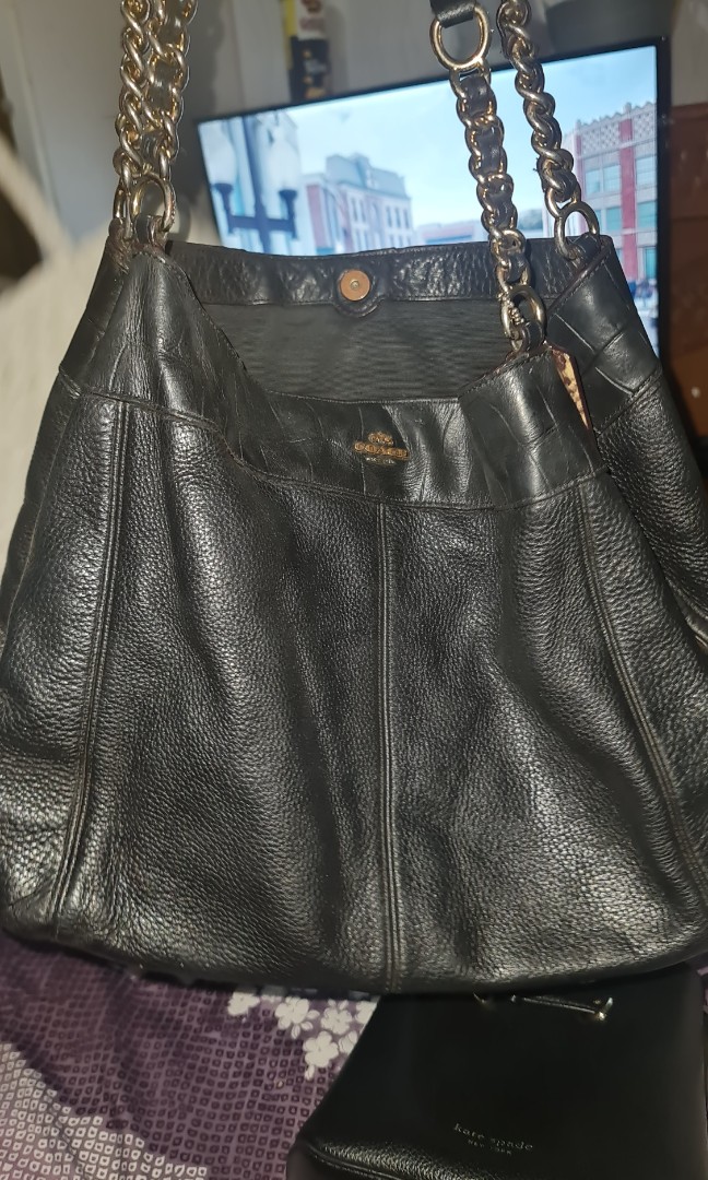 Coach lexy black, Barang Mewah, Tas & Dompet di Carousell