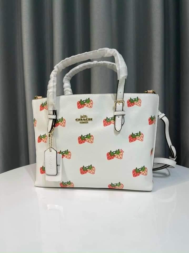 Coach Mollie Strawberry Tote – shopsolavino