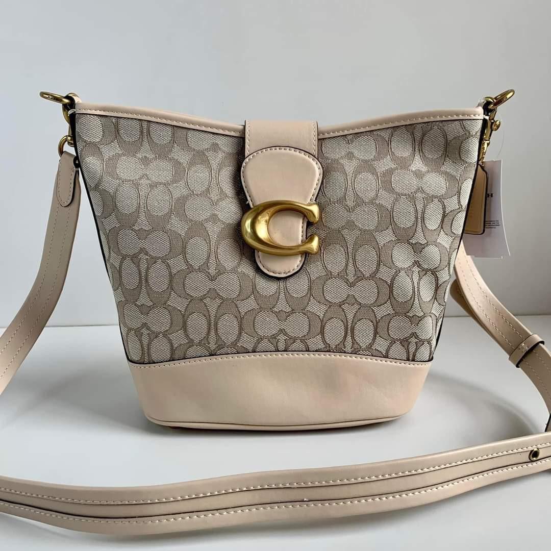 Coach Tali Bucket Bag in Signature Jacquard Stone Ivory, Women's Fashion,  Bags & Wallets, Cross-body Bags on Carousell