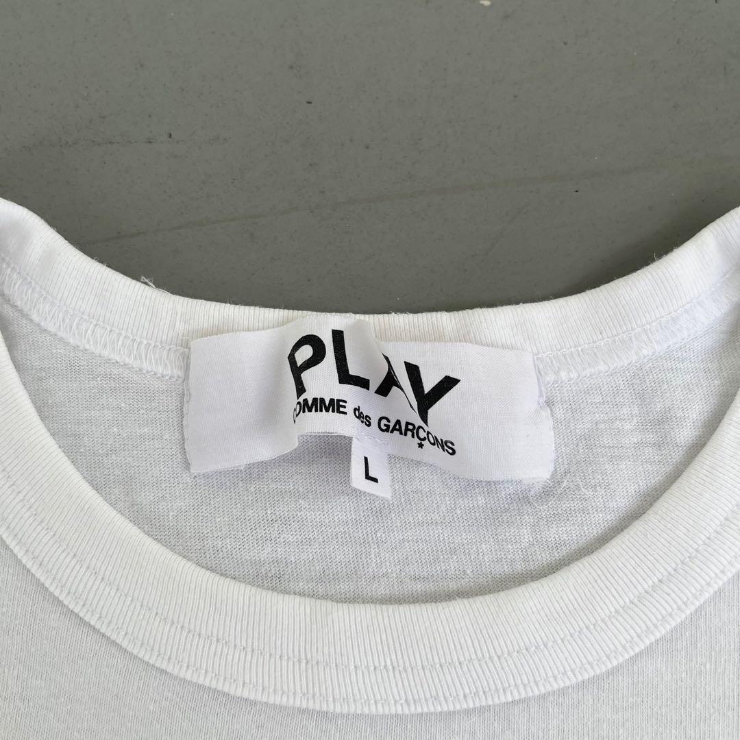 Commes Des Garcons CDG Camo Hearts Crop Top Tshirt