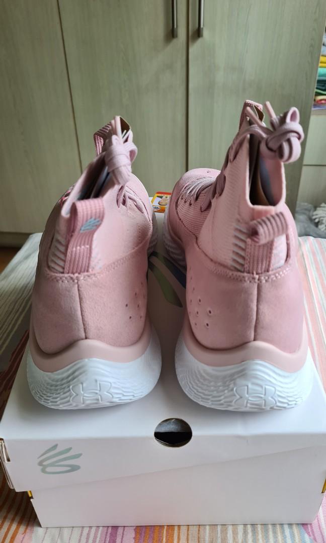 Curry 4 flotro pink size 10 Men s Fashion Footwear Sneakers on